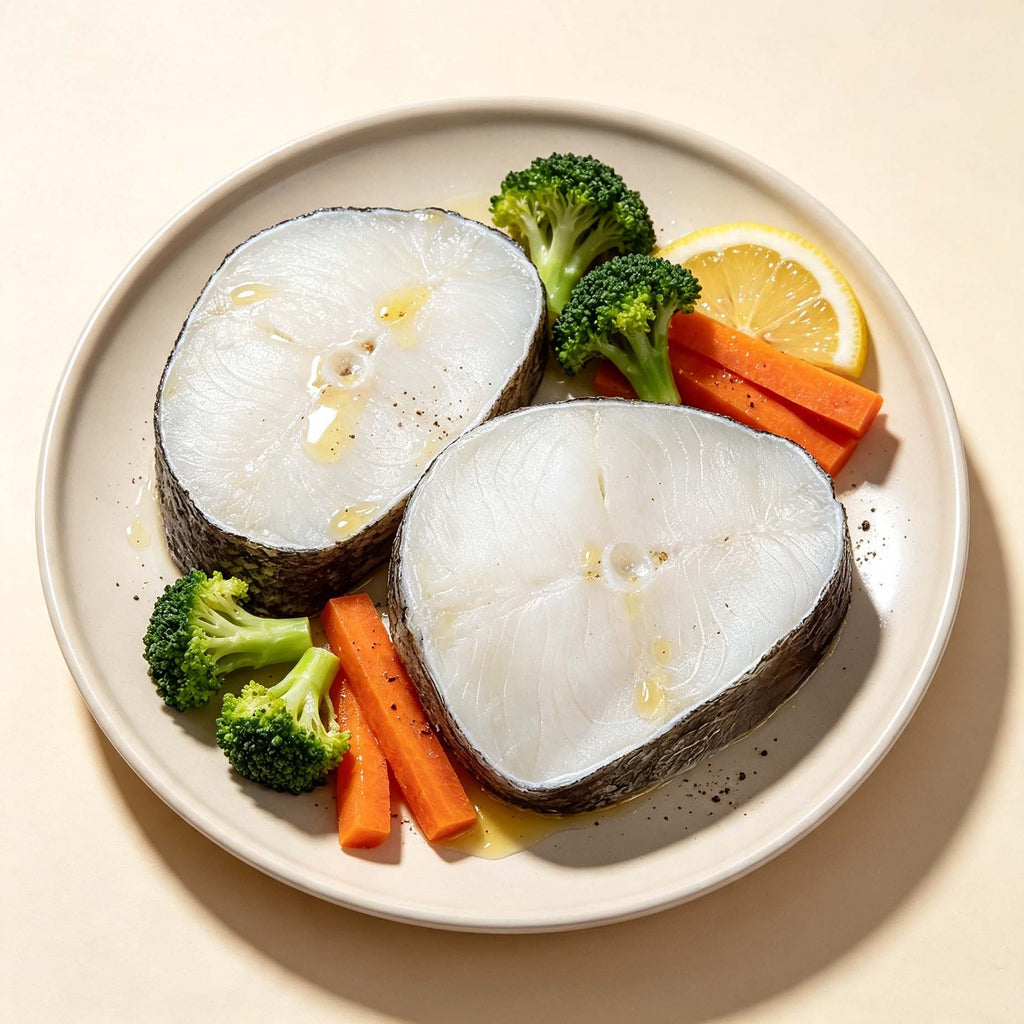 Round Cut Frozen Cod Steak