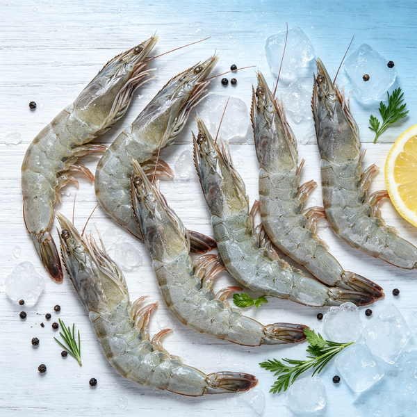 Frozen Raw Whole Prawns